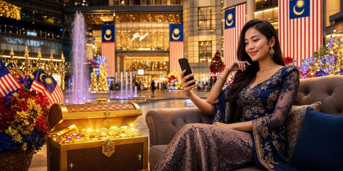 Paparan aplikasi loteri 13x di telefon mudah alih pengguna Malaysia