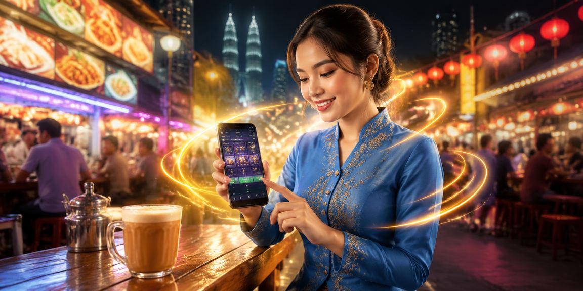 Antaramuka mudah alih permainan slot 13x dengan tema berwarna klasik